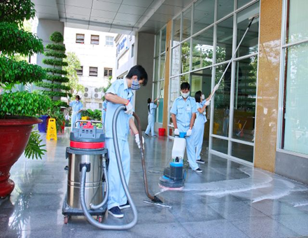 Dịch vụ vệ sinh sau xây dựng